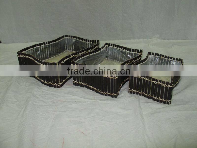 2015 New Product Water Hyacinth Basket for Home Decoration and Furniture