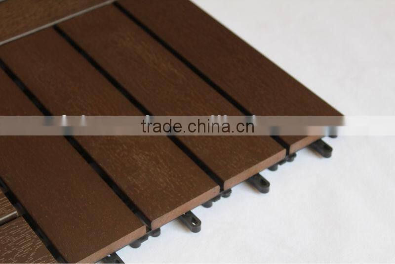 Sanding Surface Treatment and like wood plastics composites WPC Interlocking flooring