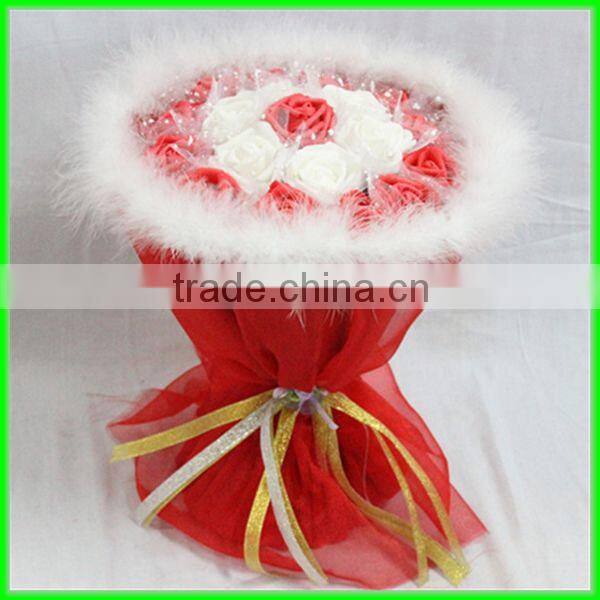 hot sale red bouquet of plush toys