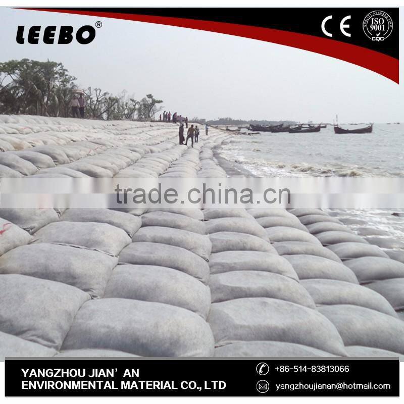 black high strength for slope protection waterproof pp geo bag