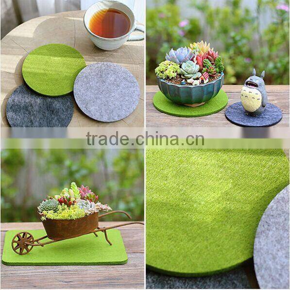 Hot selling flower shape standard flower pot mat