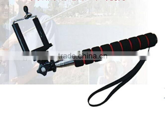 Monopod Professional Portable Light Weight Magnesium Monopod 6 Section monopod,can use with waterproof case