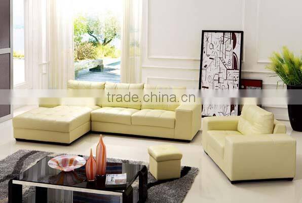 Home Livingroom Leather Sofa Set Furniture 8045