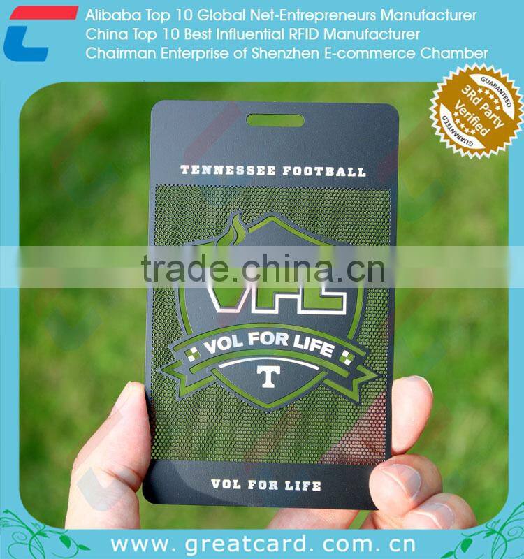 Antique LOGO Printing Metal Plate With Cut Out