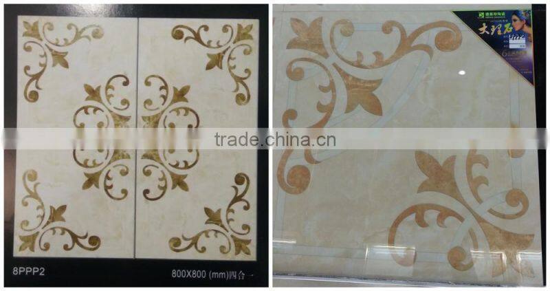 Micro Crystal Glass Tile Imitation Solid Wood Flooring