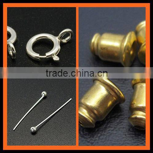 Lead Free and Cadmium Free Antique Silver Skeleton Key Pendant Blank Rhinestone Settings(TIBEB-A101291-AS-LF)