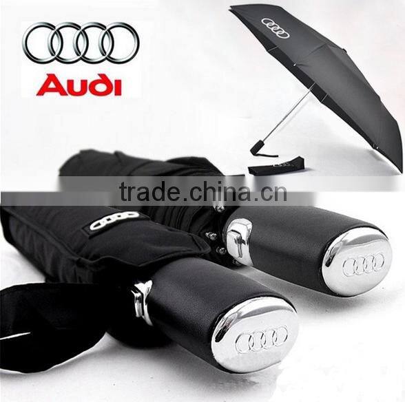 190T Fabric with Teflon Strong windproof superlight frame 8 ribs automatic travel umbrella with Aluminium frame