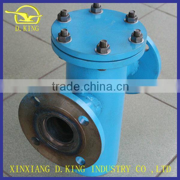 Supply carbon steel dn50 basket strainer housing