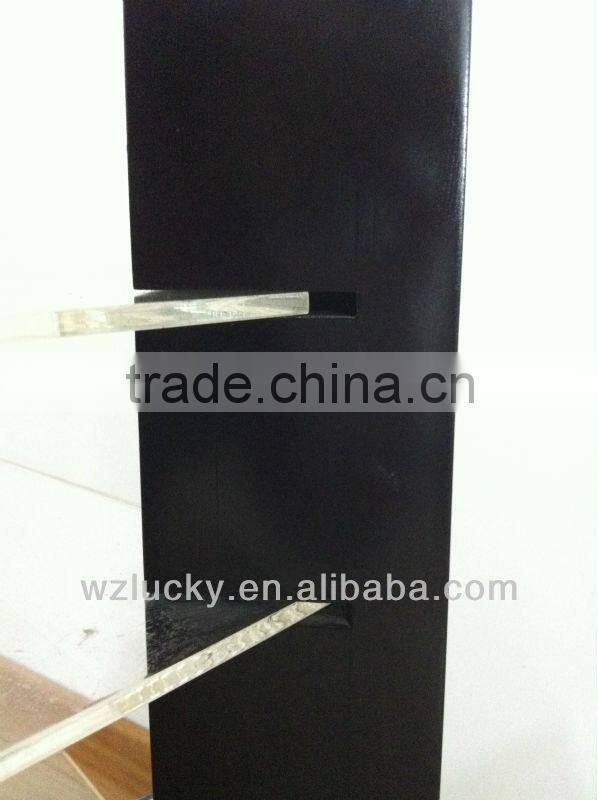 Black small acrylic watch display stand