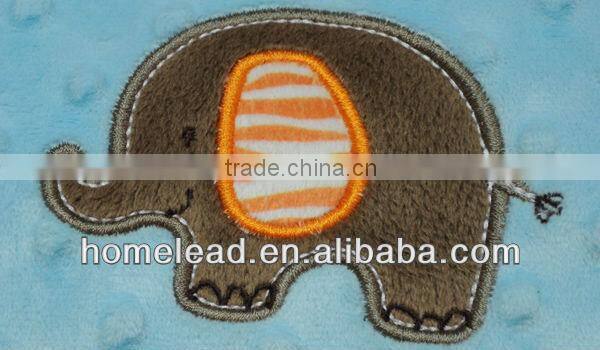 embroidery design baby blankets wholesale