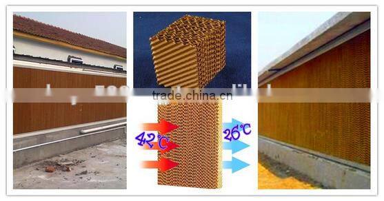 popular automatic evaporative cooling pad machine for chicken house