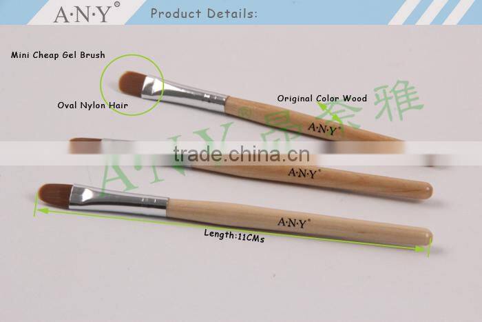 ANY French Nails Design Nail Art Painting Wood Handle UV Gel Oval Nylon Gel Nail Brush Cheap Price