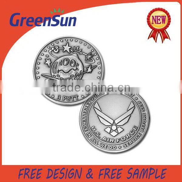 Popular factory price Best sell silver souvenir coins for sale
