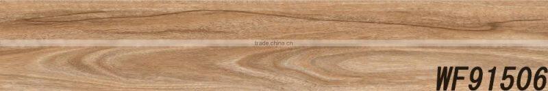Hot sale Wooden Design Decorative Ceramic Interior Floor Tile 15x90
