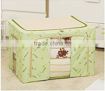 Eco friendly storage box;good quality custom printed foldable Oxford storage Box and Bin