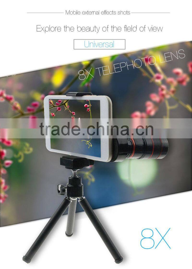 8X Optical Zoom Camera Telescope Lens Case Cover For Apple iPhone 5 5s