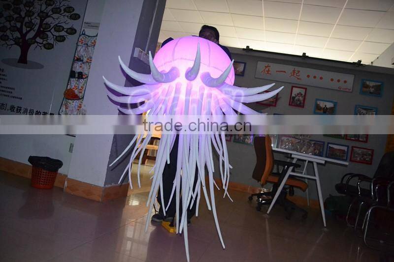 Colorful Inflatable Led Lighting Octopus Decoration/Inflatable Party Lighting Decoration