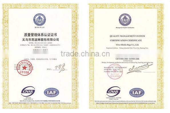 hot sale double-deck cosmetic bag weave makeup bag