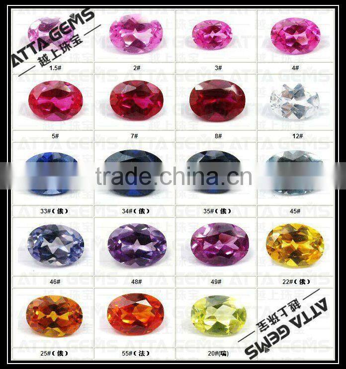 good #3 ruby color corundum ruby material