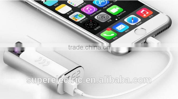 Professional design usb chargered lights with security lock alloy led electric torch lighter