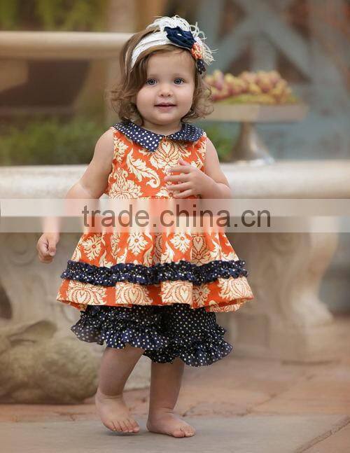 2016 girls fashion clothing little girls boutique mustard pie remake clothing sets