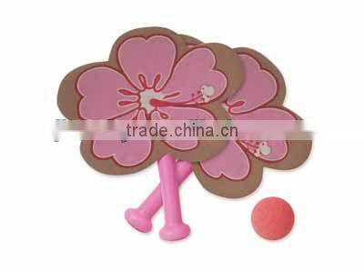 Sponge racket purple flower growing sponge toys