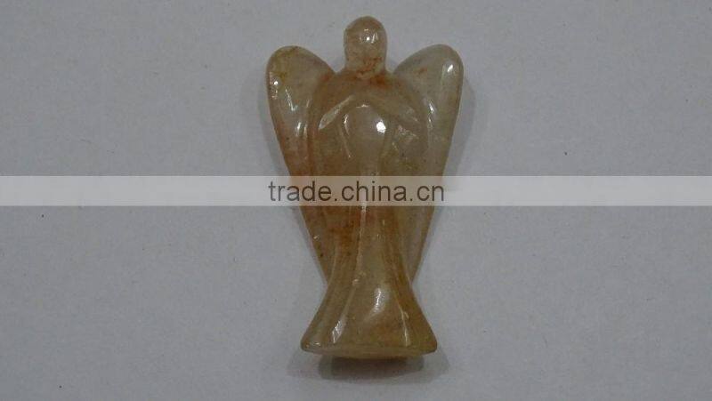ROSE QUARTZ ANGEL 1inch : Wholesaler Manufacturer