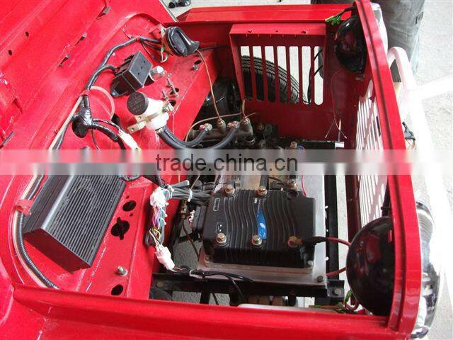 Classic moke style electric battery powered mini car for adults & kids