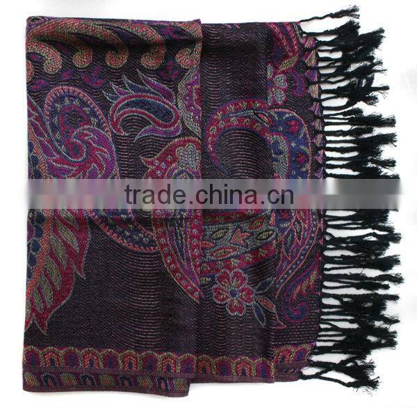 lady tassel pashmina shawls of pakistan
