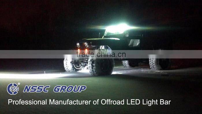 2015 NSSC New IP68 9W Mini LED Rock Light for JEEP Truck and Boats