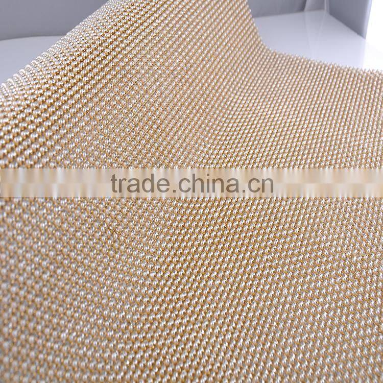 Hotfix aluminum diamond mesh for Christmas garments