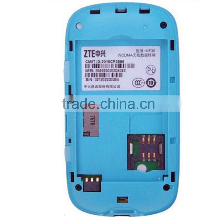 Unlocked ZTE MF30 3G GSM Hotspot WiFi Mobile Broadband Router