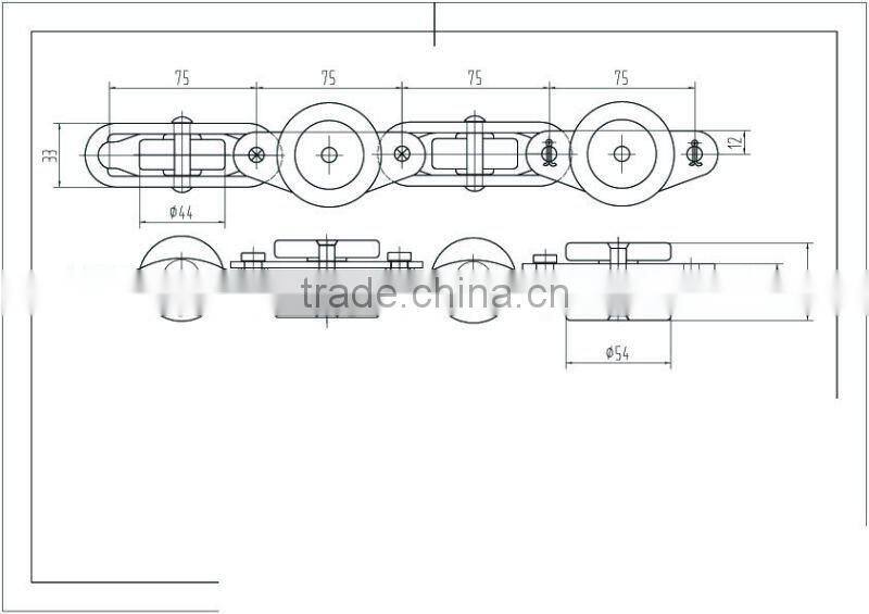 7 Ton trolley conveyor chain