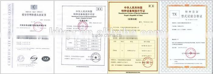 Customize Design European style electric double beam bridge crane with hook