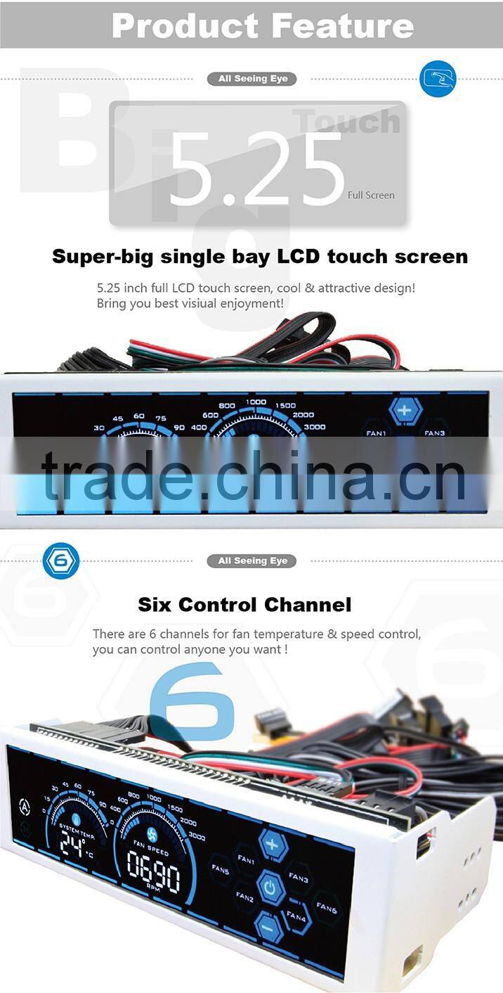 Alseye DA0310 manufacture controller fan pc front panel accessories a-100L digital fan regulator