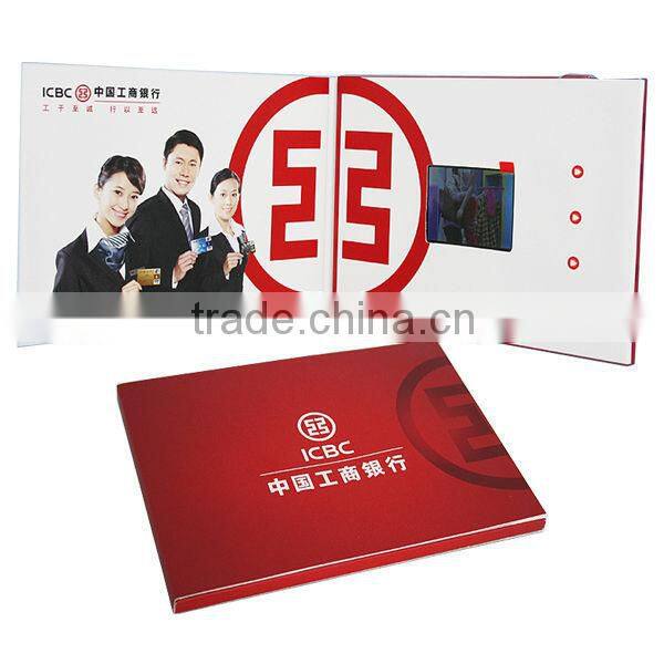 Marketing expand video brochure to play ads