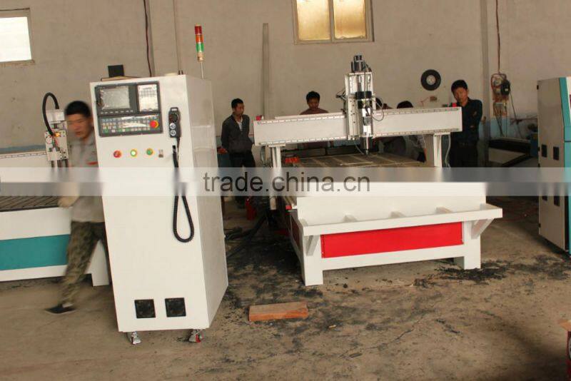 1530 woodworking cnc router cnc engraving and cutting machine one spindle 8 tools automatic changing with Syntec system