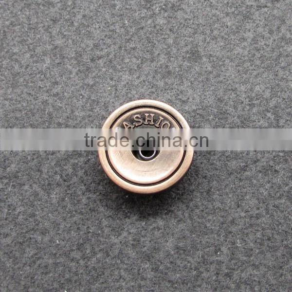 Brass Color Shank Jeans Button