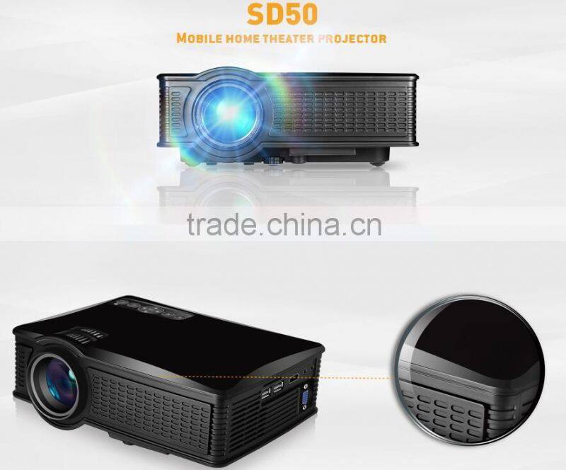 Owlenz Digital Multimedia Projector with HD 1080P Support Portable Home Theater Projector