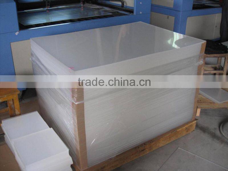 thermoplastic materials transparent cast pmma board for light sign