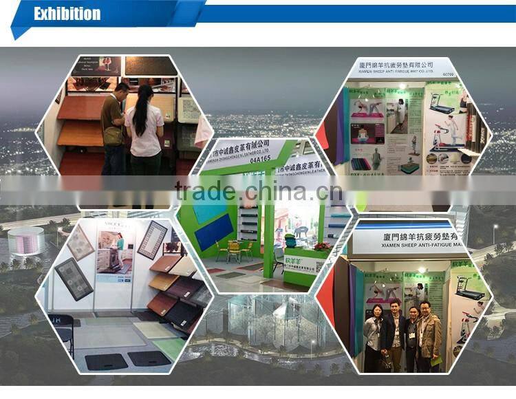 Factory wholesale hairdresser custom foot mat massaging floor cushion