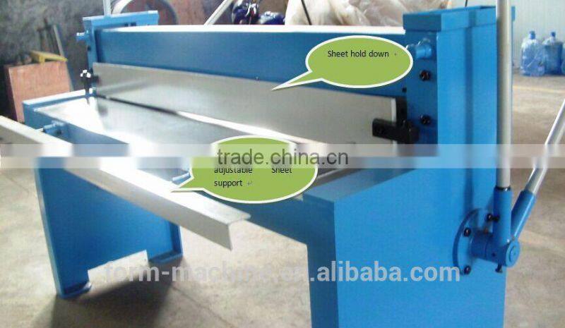 Hand operated metal cutting machine cheap and easy-cooperate