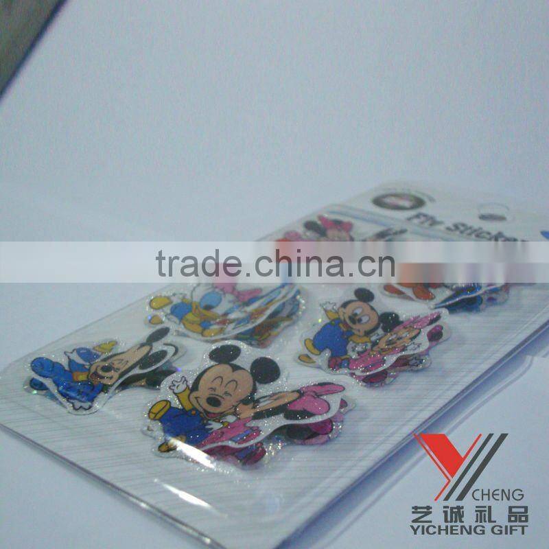 various designs of 3D butterfly sticker