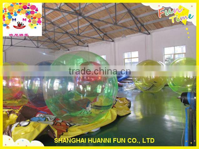 2015 Colorfu Roll Inside Inflatable Ball price/ Plastic Inflatable Water Walking Ball China