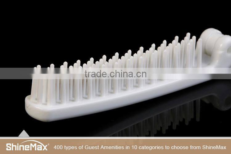 individually wrapped plastic folding massage comb and luxury air hairbrush
