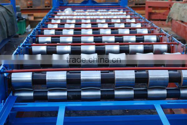 Hot in India colored steel Tile Roll Forming Machine manufacturing machine
