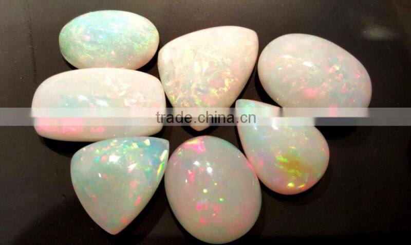 #SMZZ Top Quality Far Size Natural Gemstone Cabochon Ethiopian Opal