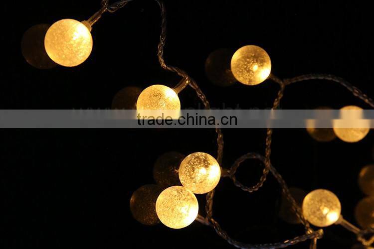 TZFEITIAN warm white round ball led string lights with CE ROHS approval
