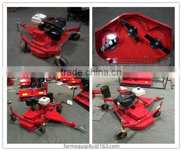 ATV Finishing Mower with self engine; Tow behind lawn Mower
