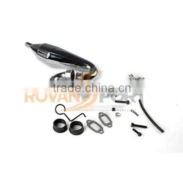 1/5 scale RC car alloy tuned pipe